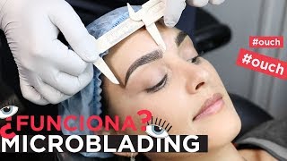 MICROPIGMENTACIÓN DE CEJAS  MICROBLADING ¿FUNCIONA  PAU FLORENCIA [upl. by Elbon879]