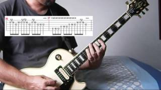 Accept  Princess of the Dawn  guitar cover with tabs [upl. by Morocco439]