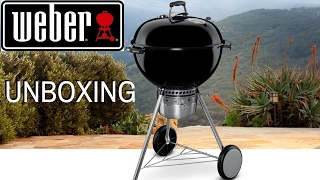 Weber Master Touch 22 UNBOXING  La Capital [upl. by Ahtnammas]