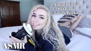 ASMR ♡ Patreon Sneak Peeks for August ♡ [upl. by Jessi]