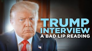 quotTRUMP INTERVIEWquot — A Bad Lip Reading [upl. by Bartholomeus]