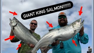 Lake Michigan KING SALMON fishing Summer 2021 [upl. by Kaenel476]