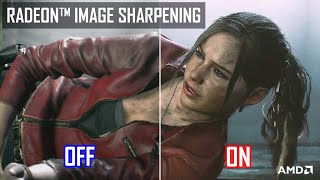 Radeon™ Image Sharpening Tested  On vs Off  AMD Adrenalin Software [upl. by Vallie]