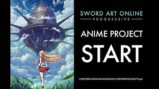 Sword Art Online Progressive Animation Project Announcement Trailer [upl. by Ecinue]