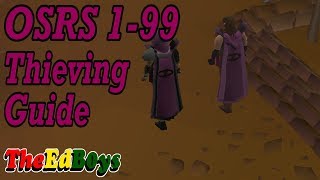 OSRS 199 Thieving Guide  Updated Old School Runescape Thieving Guide [upl. by Yentrac224]