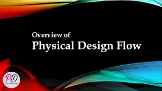 Overview of VLSI Physical Design Flow Netlist to GDS2 flow PNR Flow [upl. by Mairim641]