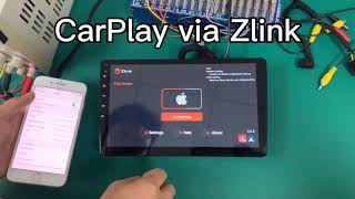 Android 10 System Carplay via Zlink in T3 System [upl. by Klimesh]