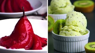 5 Postres Elegantes y Deliciosos con Frutas  Recetas de Postres Saludables  So Yummy Español [upl. by Renfred]