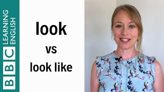 Look vs Look like  English In A Minute [upl. by Tallu]