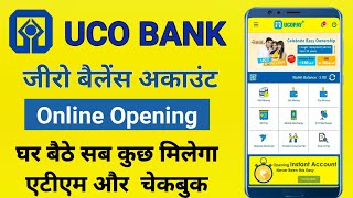 uco bank open account online 2021  how to open zero balance account in uco bank online  uco bank [upl. by Eeruhs]