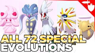 All 72 Special Evolutions in Pokemon Sword and Shield [upl. by Belmonte]