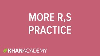 More RS practice  Stereochemistry  Organic chemistry  Khan Academy [upl. by Laird890]