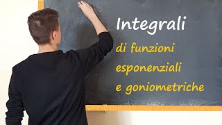 Integrali funzioni esponenziali e goniometriche [upl. by Norat178]