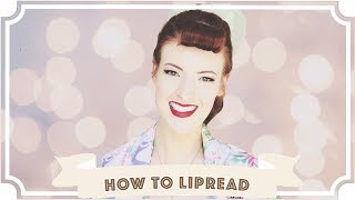 How To Read Lips CC [upl. by Leirbaj]