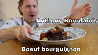 ANTHONY BOURDAINS BOEUF BOURGUIGNON RECIPE  BEEF BOURGUIGNON RECIPE [upl. by Aloel852]