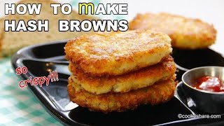 How to make Perfect HASH BROWNS at home [upl. by Ronal]