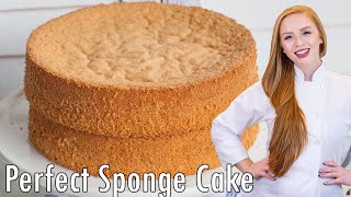 How to Make the PERFECT Sponge Cake EASY NoFail Recipe [upl. by Nnyre]