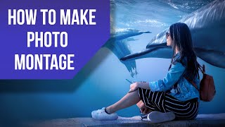 📷How to Make a Photo Montage The Easy Way No Special Skills Needed [upl. by Sihtnyc850]