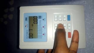 How to read Electric meter How to use a Prepaid Meter check the meter number and balance of units [upl. by Anniahs]