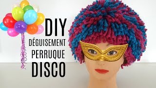 DIY DÉGUISEMENT HALLOWEEN PERRUQUE DISCO [upl. by Tessil]