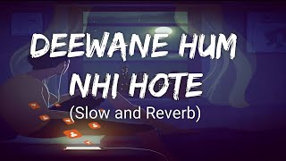 Deewane Hum Nahi Hote Slow and Reverb  Lofi  Hindi  Slow and Reverb songs  Lyrical Audio [upl. by Harpole]