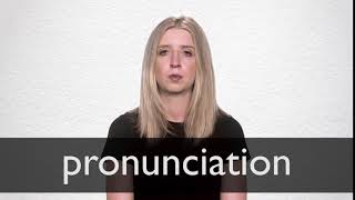 How to pronounce PRONUNCIATION in British English [upl. by Ybreh63]