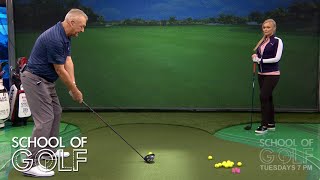 Golf Instruction Perfecting your opening drive  School of Golf  Golf Channel [upl. by Oinimreh]