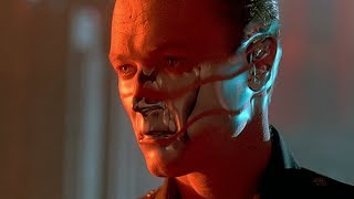 Steelworks T800 vs T1000 Extended scene  Terminator 2 Remastered [upl. by Galina154]