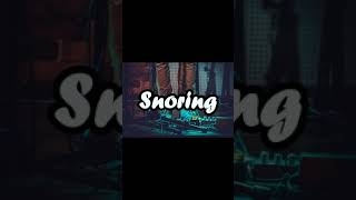 Snoring  Royalty Free Sound Effects shorts [upl. by Aihsakal]