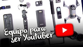 Equipo para ser YouTuber  Nivel Principiante [upl. by Latta]