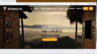 Tour amp Travel Management System  Web Application Project  100 Raw HTML CSS amp PHP  No frameworks [upl. by Rianon]