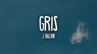 J Balvin  Gris Letra  Lyrics [upl. by Anairotciv]