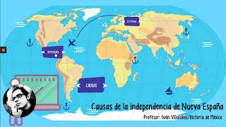 Causas de la independencia de Nueva España [upl. by Wiggins]