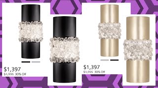 GLAM LIGHTED WALL SCONCE  DOLLAR TREE HIGH END DIY  WAYFAIR amp ZGALLERIE DUPES  HOME DECOR IDEAS [upl. by Corabella]