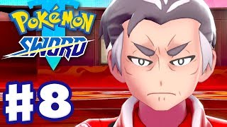 Gym Leader Kabu  Pokemon Sword and Shield  Gameplay Walkthrough Part 8 [upl. by Dadivitan]