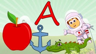 Learn About The Letter A  Preschool Activity  HooplaKidz [upl. by Agathy]