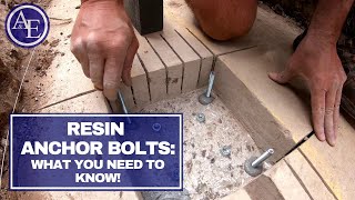 RESIN ANCHOR BOLTS What you need to know [upl. by Neleb810]