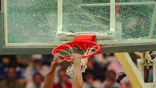 SHAQ BREAKING BACKBOARDS [upl. by Atteiram]