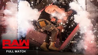 FULL MATCH  Braun Strowman vs Bobby Lashley – Falls Count Anywhere Match Raw July 1 2019 [upl. by Wehhtam]