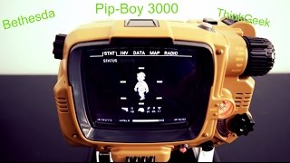 BethesdaThinkGeek Limited Edition PipBoy 3000  Fallout 4 Product Unboxing [upl. by Lauri982]