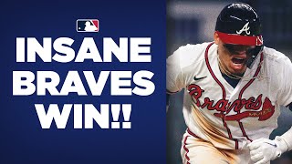 FULL INNING Braves absolutely INSANE comeback in 12th inning against Phillies [upl. by Grory987]