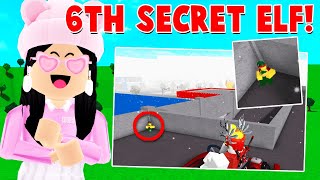 How To FIND The 6th SECRET ELF Location In Bloxburg Roblox [upl. by Aelegna819]