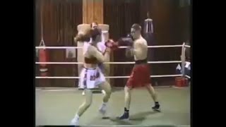 Elena vs Anton mixed boxing [upl. by Nauqes]