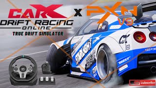 PXN V9 Steering Wheel  CarX Drift Racing online [upl. by Anaujait]