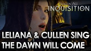 Dragon Age Inquisition  The Dawn Will Come with Lyrics [upl. by Nroht]