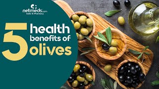 5 Awesome Health Benefits Of Olives [upl. by Anirpas]