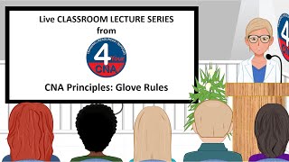 CNA Principles Classroom Lecture Glove rules [upl. by Farant970]