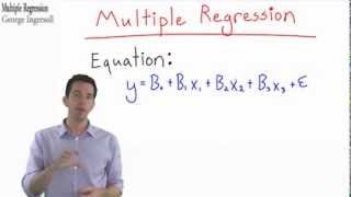 Stats 35 Multiple Regression [upl. by Ellehcin]