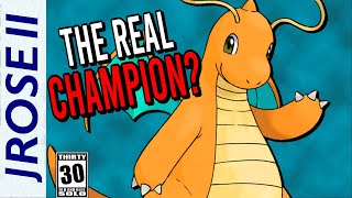 How Fast can you Beat Pokemon RedBlue with Just a Dragonite [upl. by Ecirtahs]