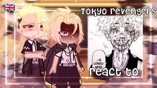 Tokyo Revengers React to Takemichi  to future   MANGA SPOILERS [upl. by Ahtel]